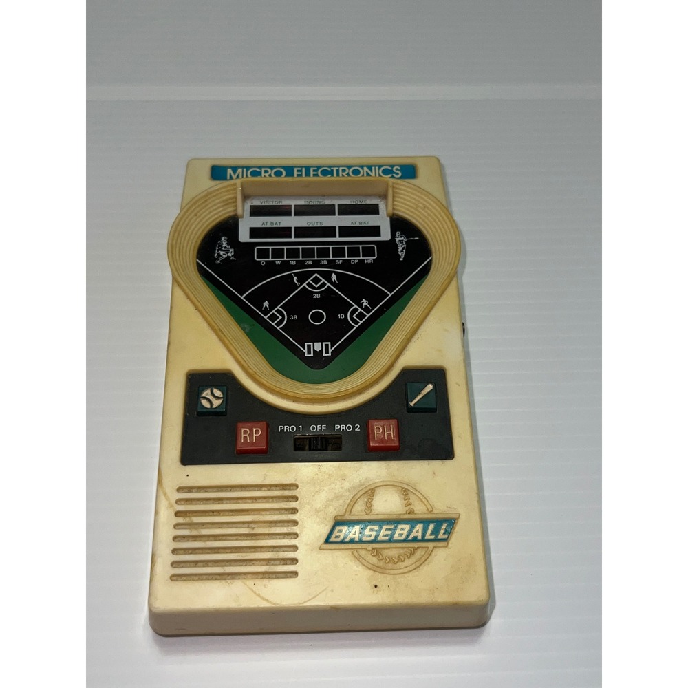 Vintage Micro Electronics Handheld Baseball Game Retro Electronic Toy Hong Kong - Picture 3 of 6